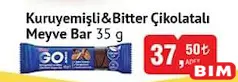 ÜLKER KURUYEMİŞLİ & BİTTER ÇİKOLATALI MEYVE BAR 35 G